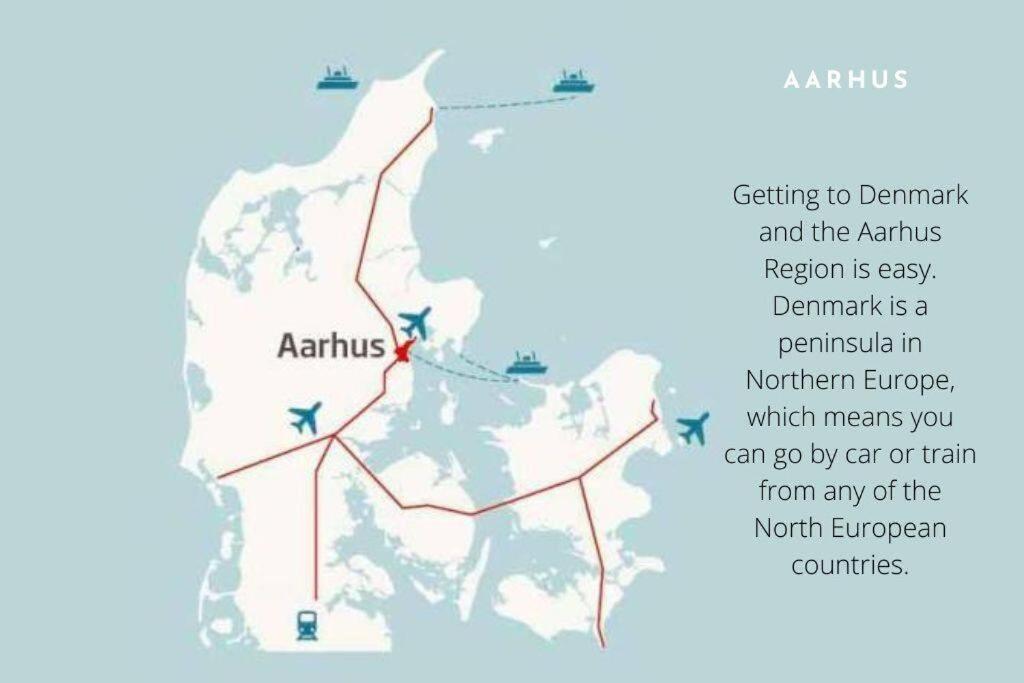 Appartamento Bo Med Stil Og Udsigt Til Aarhus Lystbadehavn Esterno foto