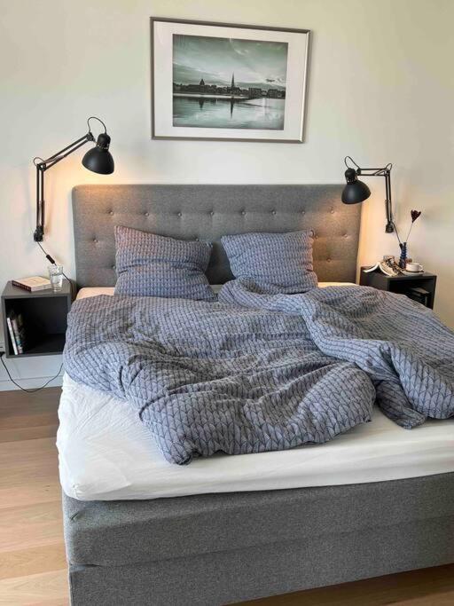 Appartamento Bo Med Stil Og Udsigt Til Aarhus Lystbadehavn Esterno foto